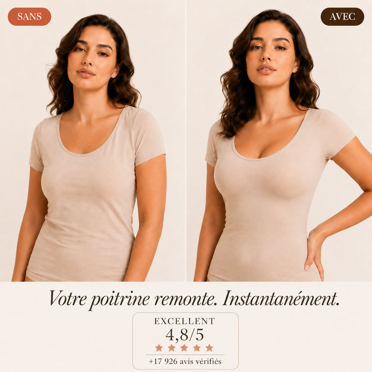 LORAYAH - Redressez votre posture en galbant votre poitrine.